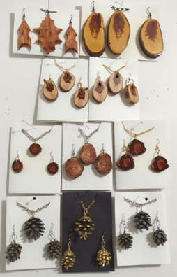 wood jewelry